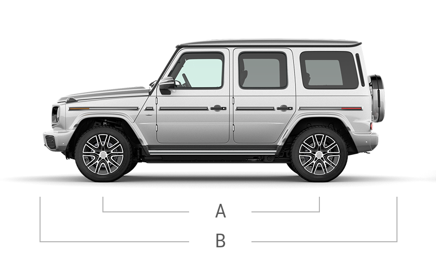 vehicle side view dimensions