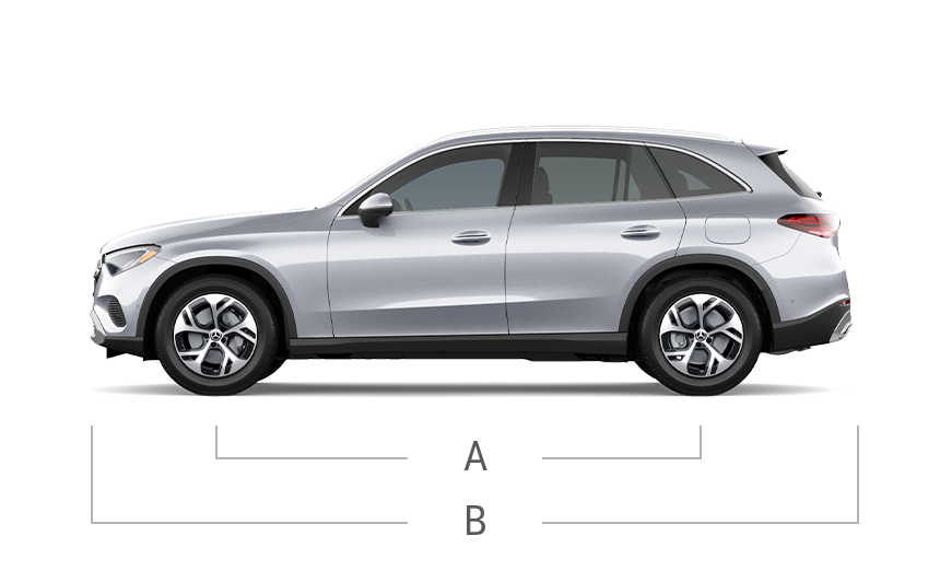 vehicle side view dimensions